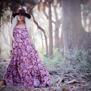 Whimsigoth Gypsy chic festival sundress boho style dresses, true Rebel clothing